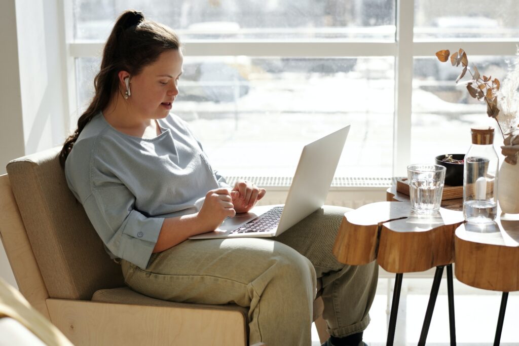 Researchers working in a laboratory