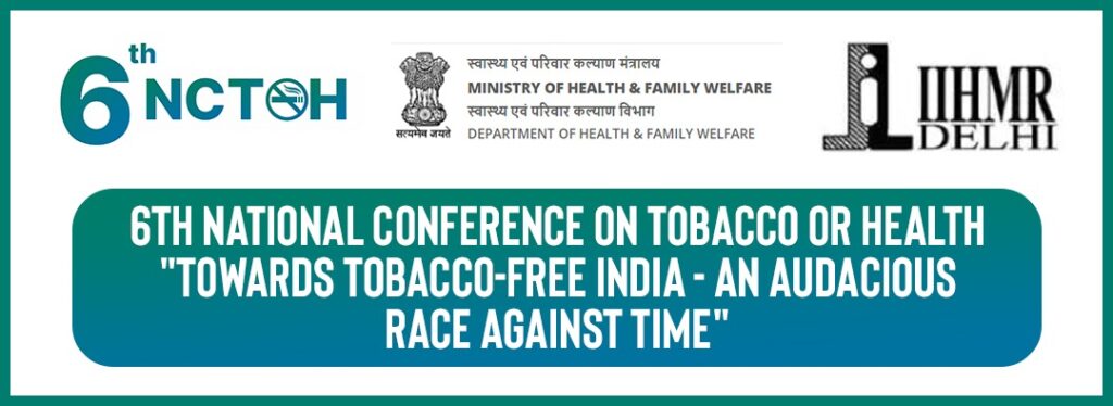 6th National Conference on Tobacco or Health